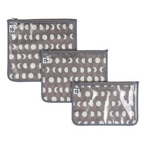 Mess-proof Travel Bags, Airline Compliant, Zipper Closure, Clear Front Pouch,😒